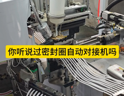 「視頻」你聽說過這款密封圈自動對接機嗎？