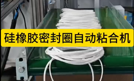 「視頻」硅橡膠密封圈自動粘合機，閃亮升級！